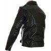 SALE - All American Mod Biker Armoured Black Leather Jacket